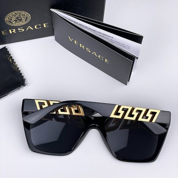 SALE! NEW Versace VE4418 GB1/87 Black Gray Square Women Sunglasses main image 9